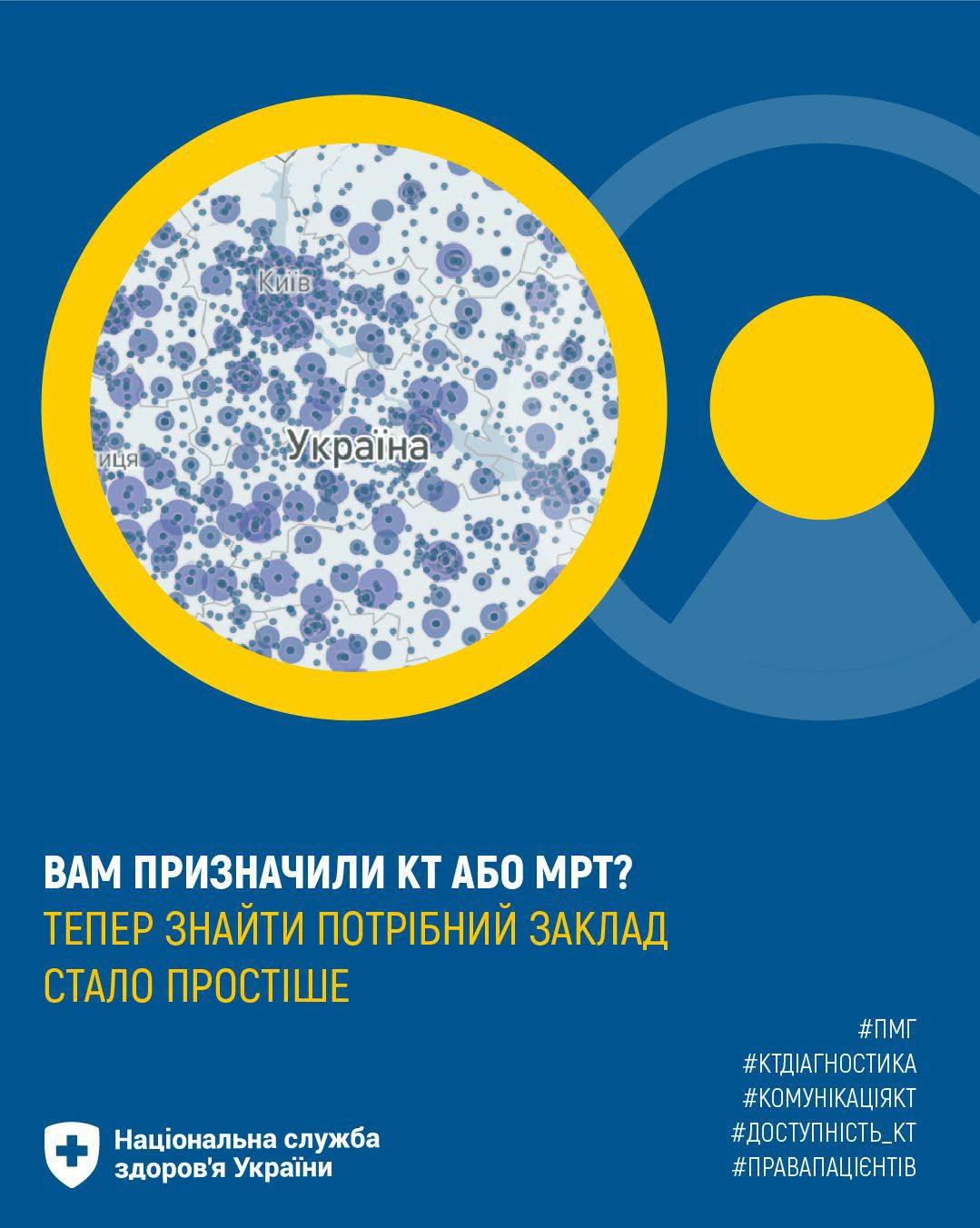Як знайти заклад, щоб зробити КТ/МРТ
